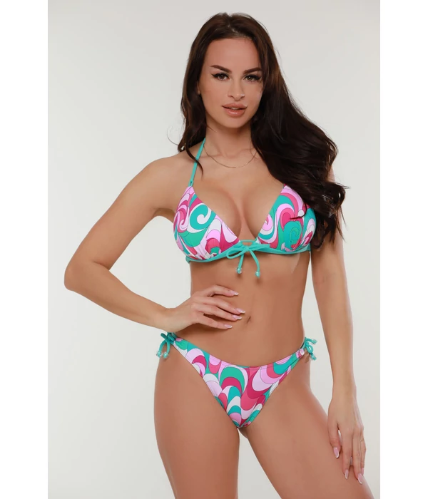 Pyramid Seychelle türkiz hullám bikini