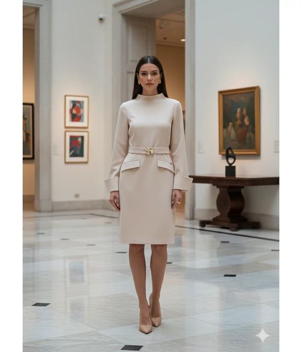 Rouge Avenue Hédi ruha bézs 