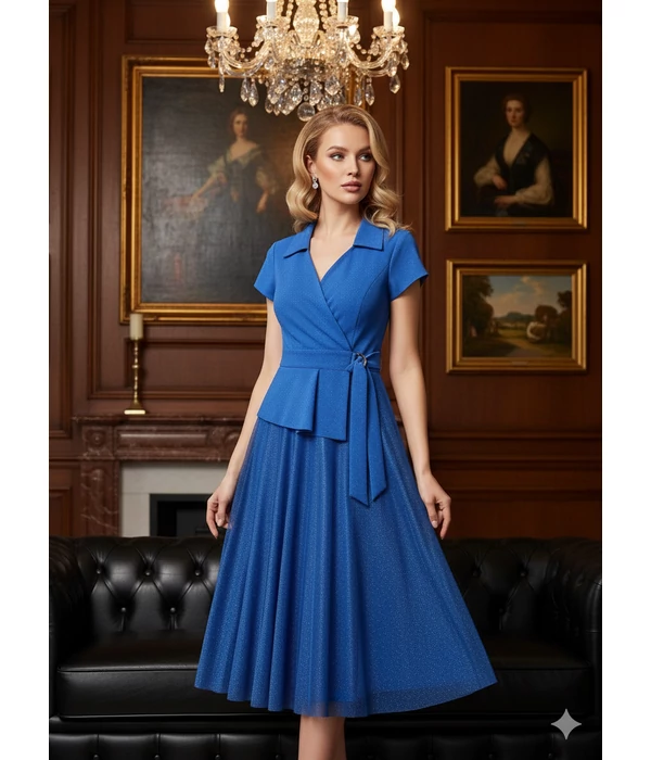 Rouge  Avenue Glória ruha királykék